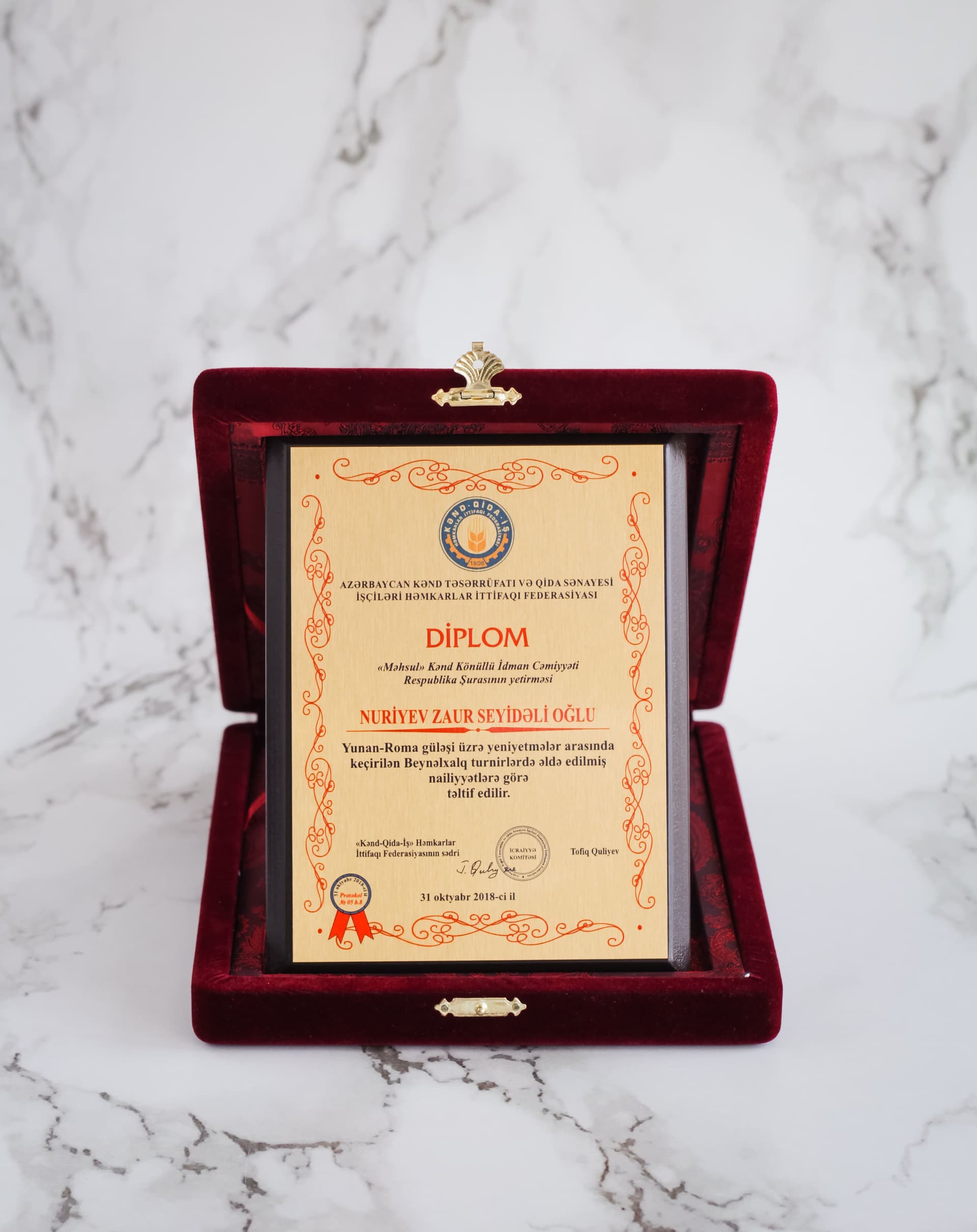 standart plaket