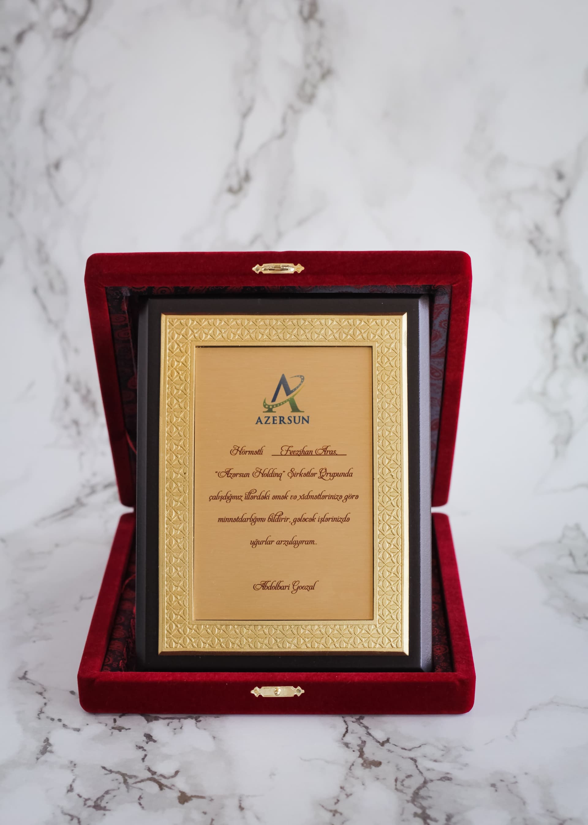 standart plaket