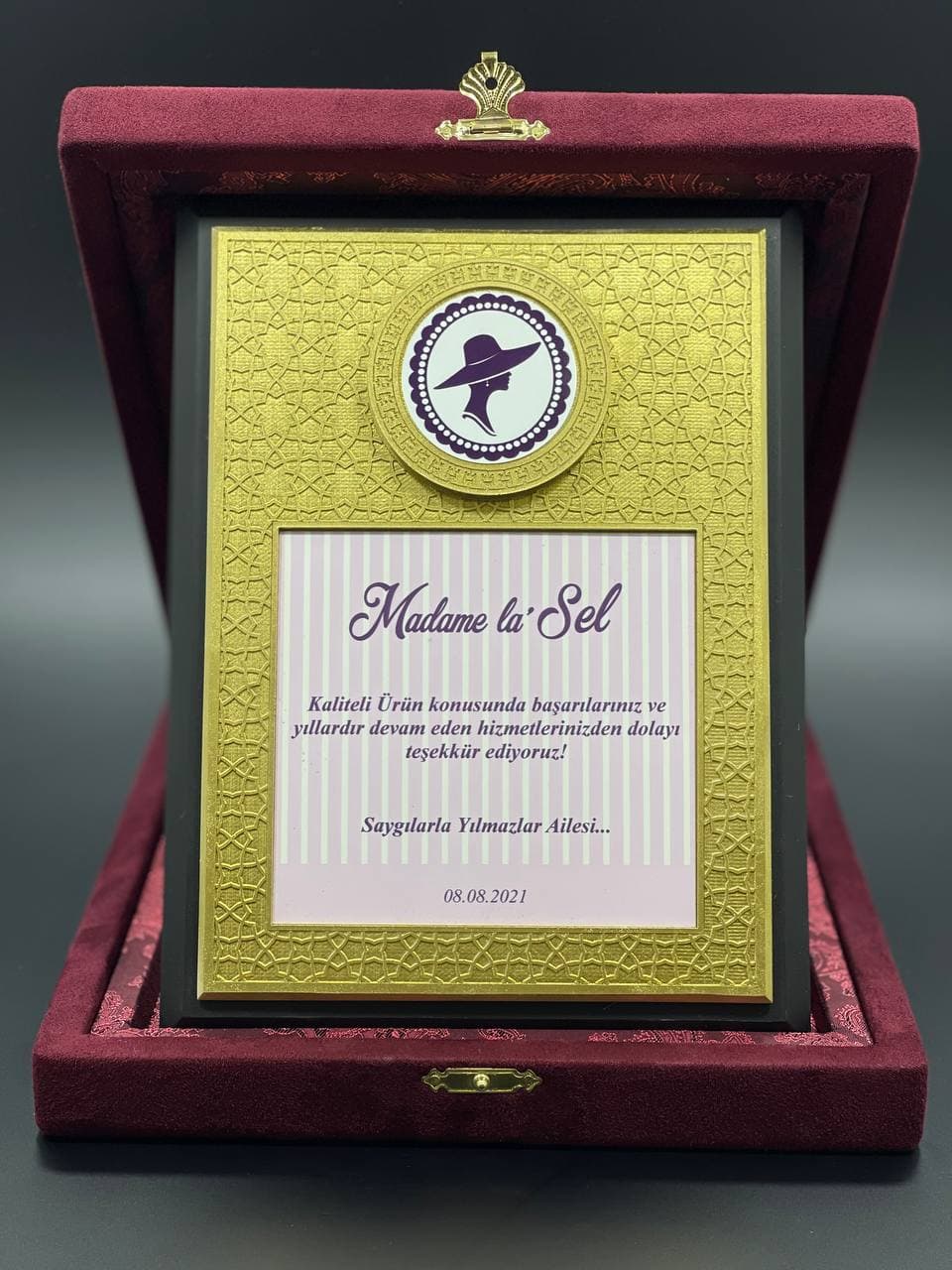 standart plaket